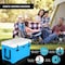 Serenelife Portable Cooler Box - Holds Up to 63 Cans, Keeps Ice Up to 5 Days, Heavy-Duty 75-Quart (Blue) SLCB75BL - alternate 2